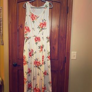 Beautiful Floral Maxi Dress